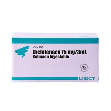 DICLOFENACO 75 MG / 3 ML