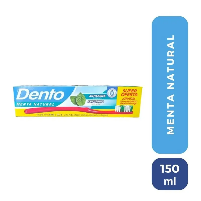 DENTO TRIPLE ACCION + cepillo