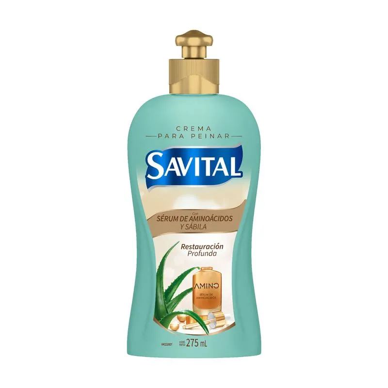 CREMA DE PEINAR SERUM DE AMINOACIDOS Y SABILA