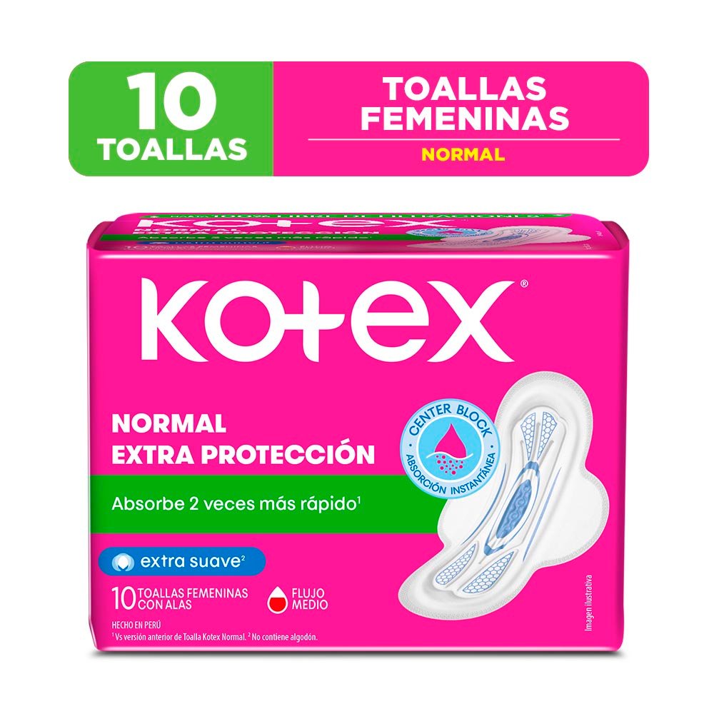 TOALLITAS HIGENICAS - NORMAL