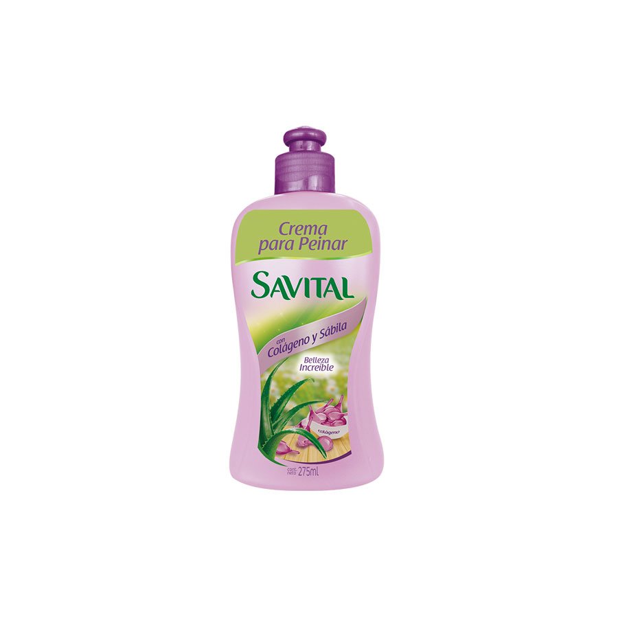 CREMA DE PEINAR COLAGENO Y SABILA