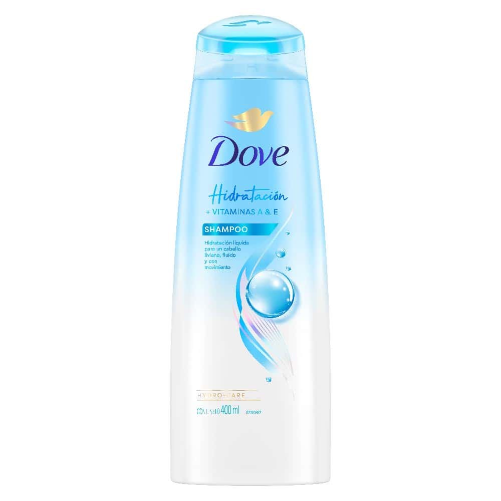 SHAMPOO DOVE  Hidratación + Vitaminas A & E