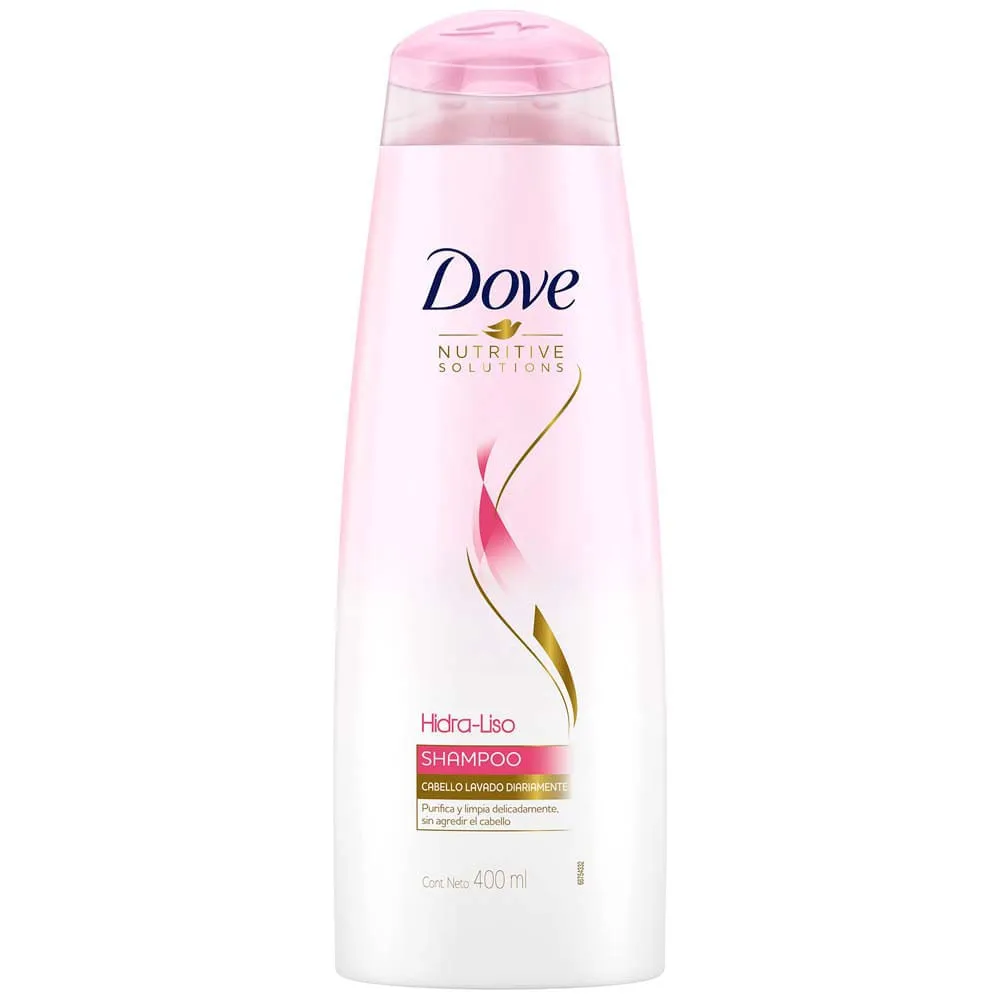 SHAMPOO  DOVE HIDRA LISO + HIALURONICO