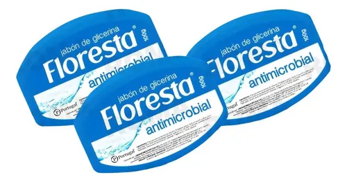 Jabón Glicerina Floresta antimicrobiano- Barra