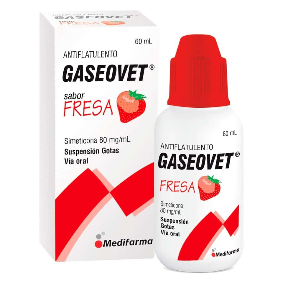 GASEOVET SABOR A FRESA GOTAS