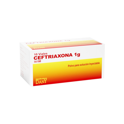 CEFTRIAZONA 1 G VIALES