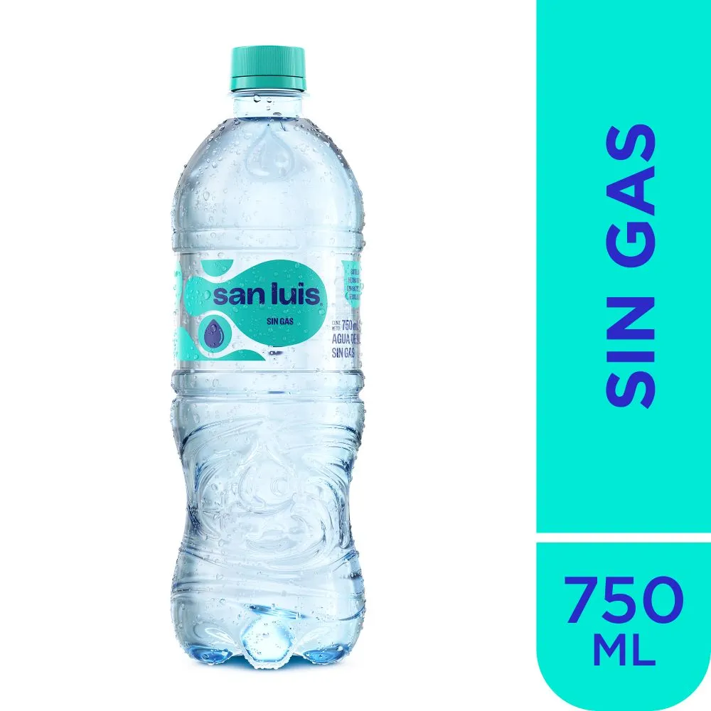 Agua de Mesa Sin Gas San Luis Botella