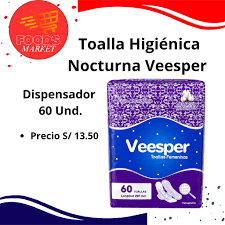 VEESPER TOALLA FEMENINA  NOCTURNA