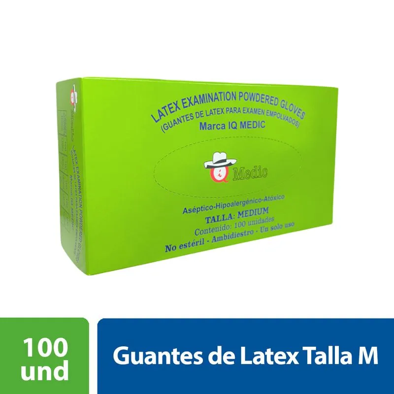 GUANTES DE LATEX TALLA M