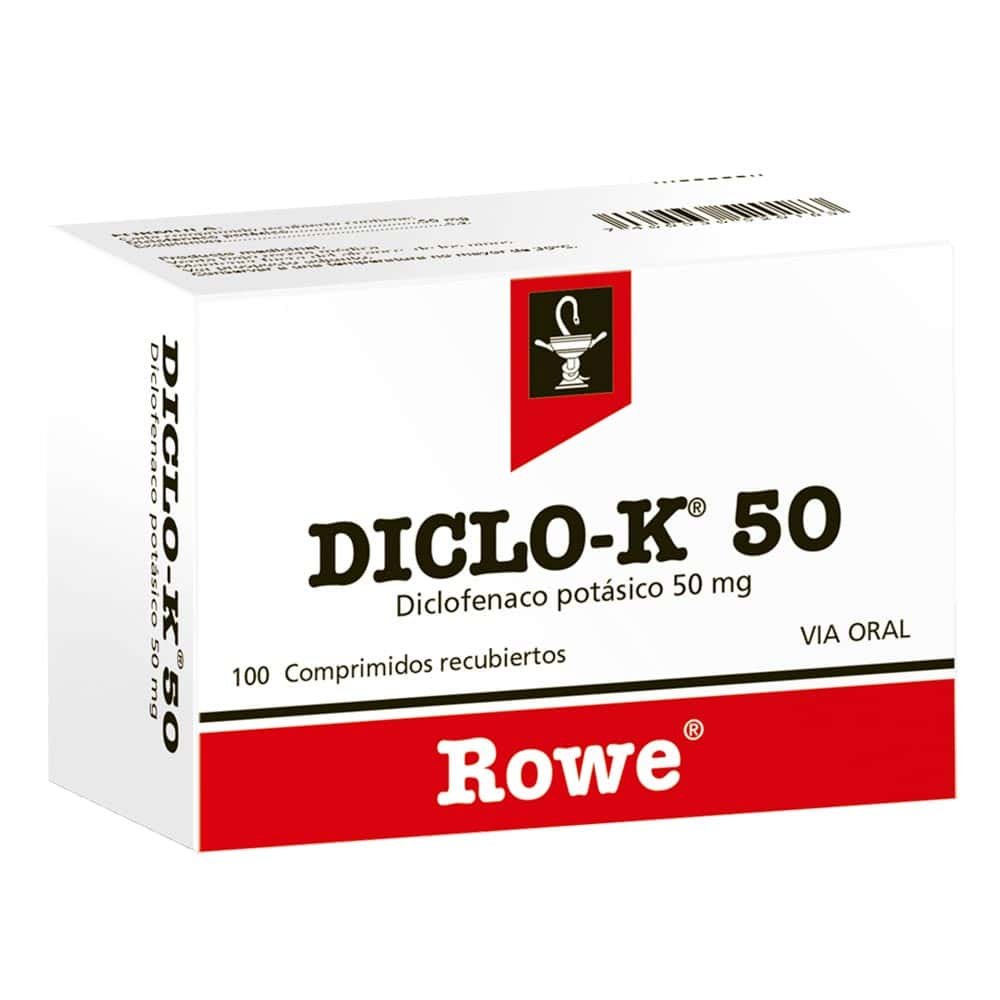 DICLO- K 50 MG TABLETA