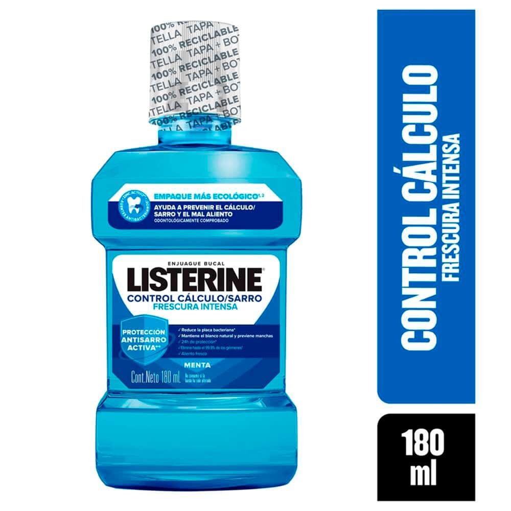 LISTERINE CONTROL CALCULO/ SARRO