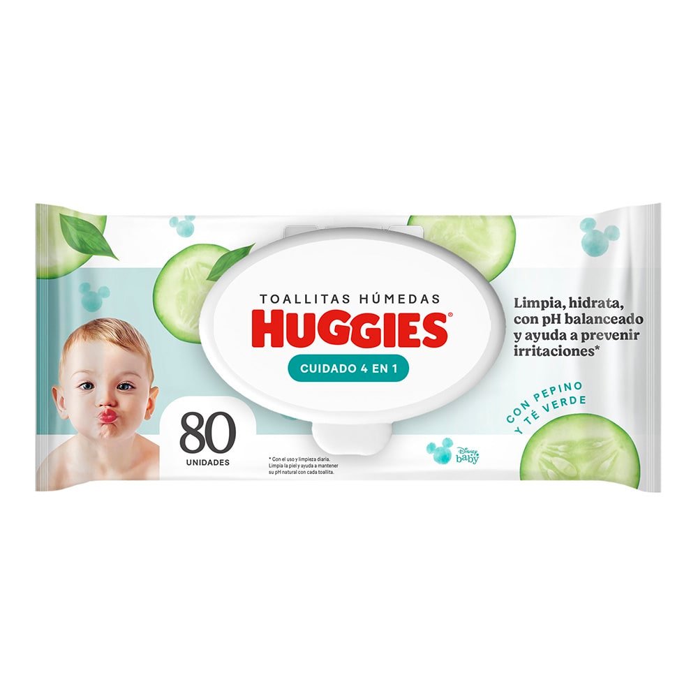 Huggies Toallitas Húmedas One & Done Bolsa x 80 und