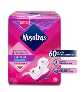 TOALLAS HIGENICAS-LARGAS