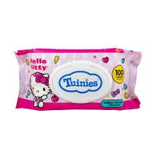 Toallitas Húmedas Tuinies Hello Kitty x 100 und