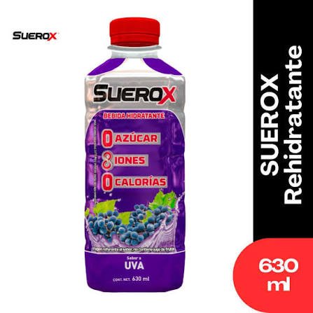Suerox Bebida Hidratante Sabor uva