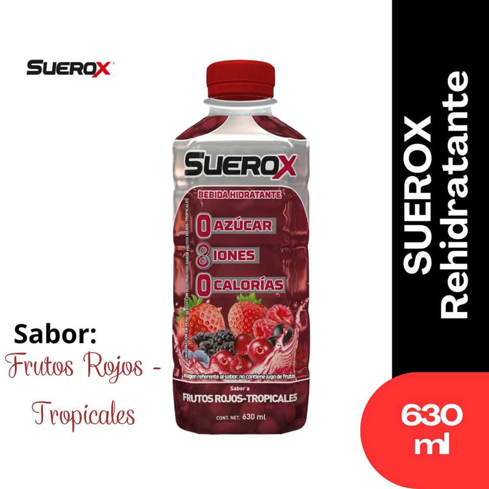 Suerox Bebida Hidratante Frutos Rojos – Tropicales