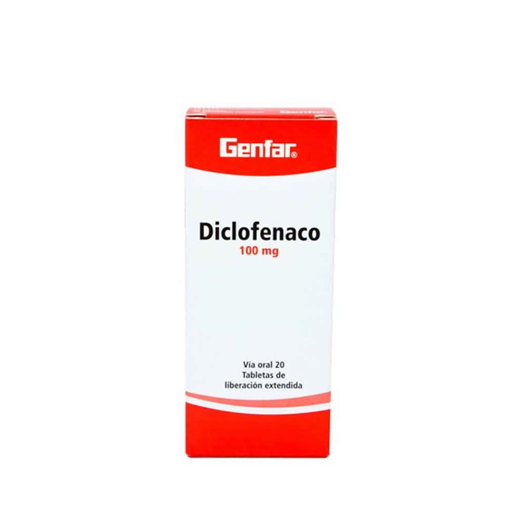 DICLOFENACO 100 MG