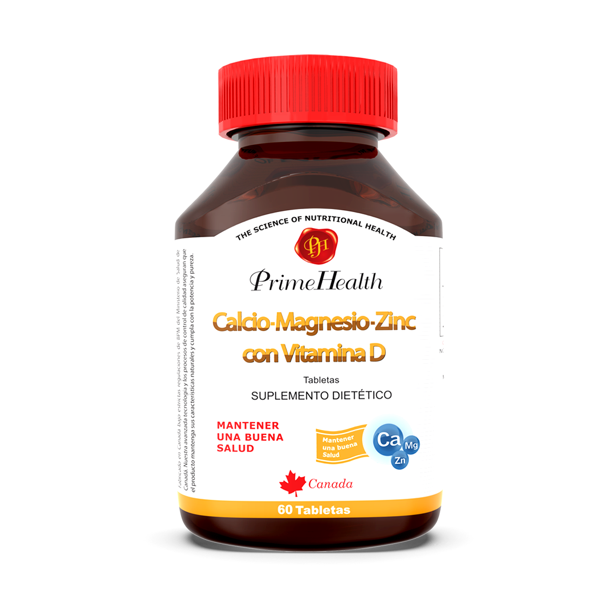 Prime Health Calcio - Magnesio - Zinc con Vitamina D Tableta