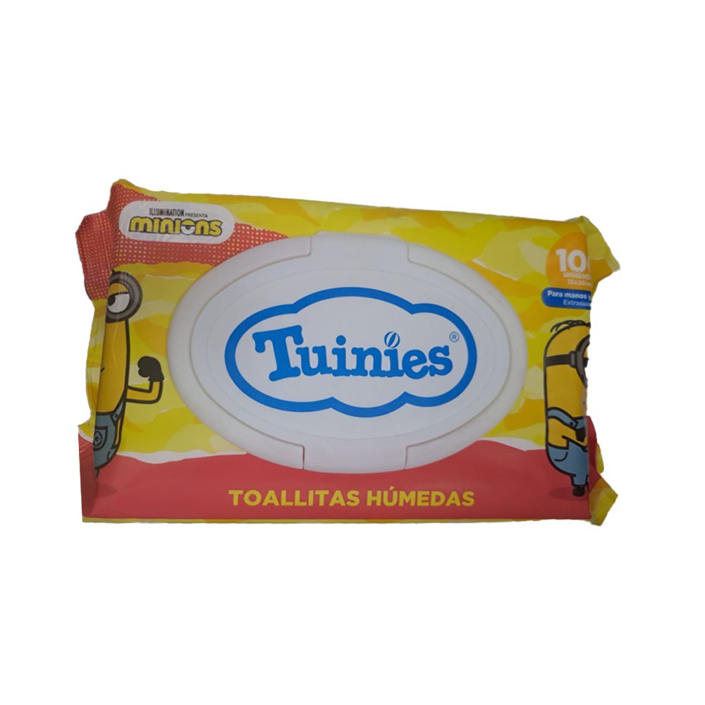 Toallitas Húmedas Tuinies Minions x 100 und