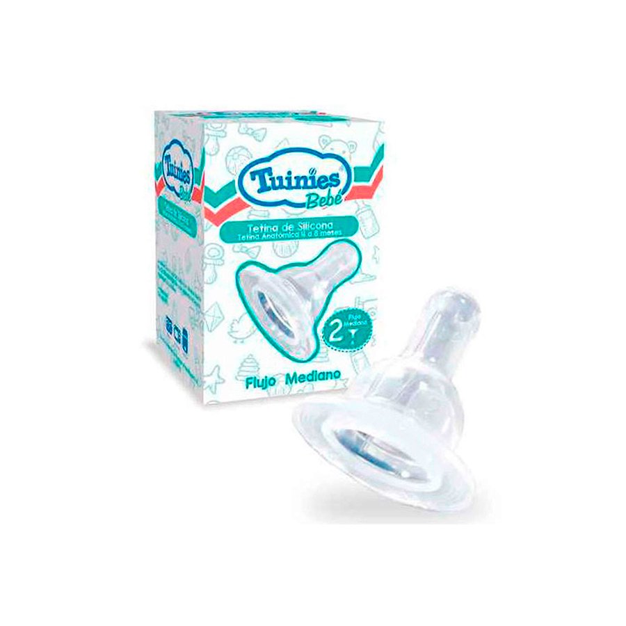Tuinies Tetina Anatomica Silicona 4-8 meses