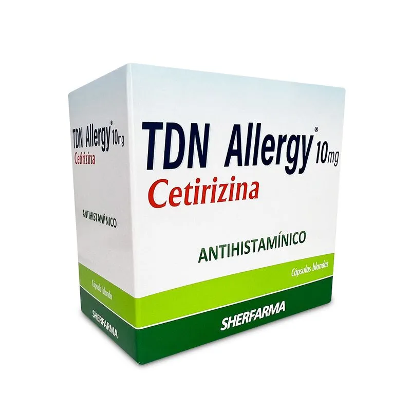 TDN ALLERGY 10 MG CAPSULA