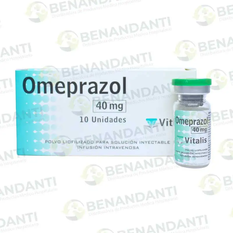 OMEPRAZOL 40 MG  VIALES
