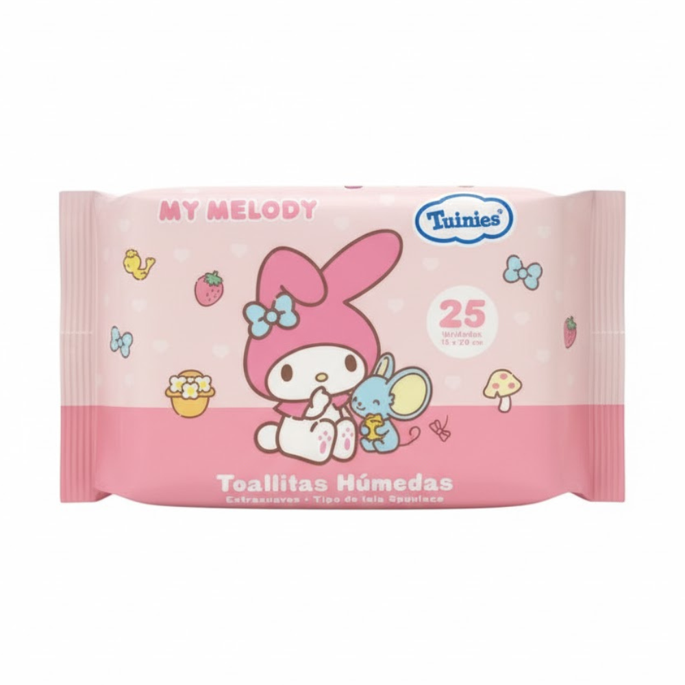 Toallitas Húmedas Tuinies My Melody x 100 und