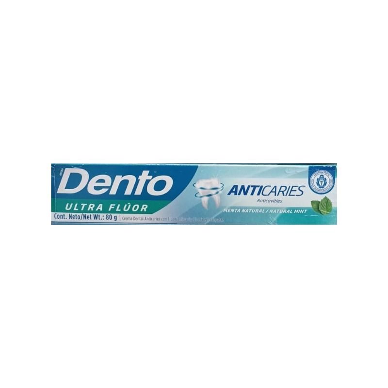 DENTO ULTRA FLUOR ANTICARIES EMPAQUE FAMILIAR