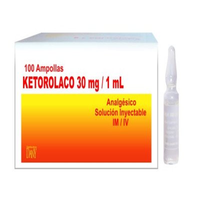 KETOROLACO TROMETAMINA  AMPOLLA