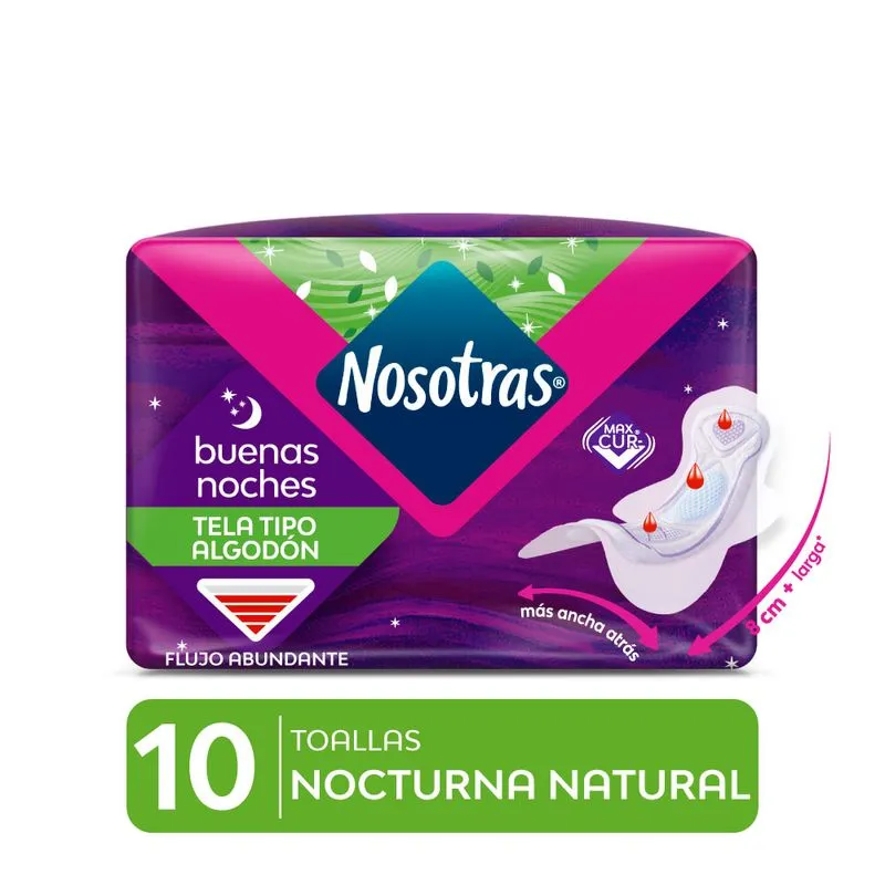 NOSOTRAS Higiénicas  Natural Buenas Noches