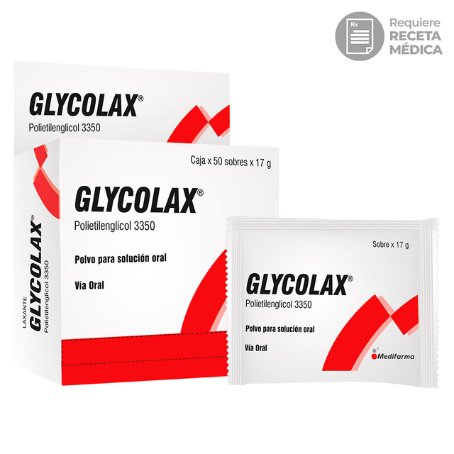 GLYCOLAX 3350 SOBRES