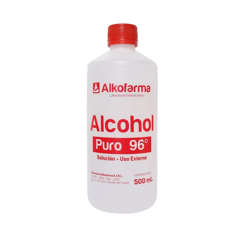 ALCOHOL PURO 96° 500 ML