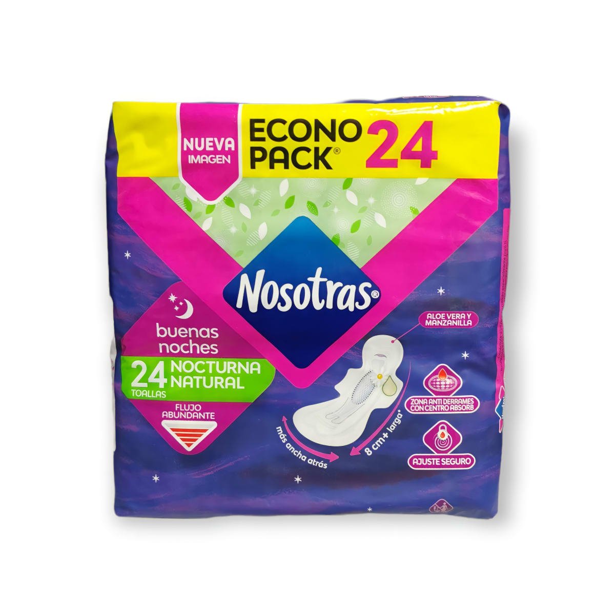 Toallas Higiénicas Buenas Noches x 24 und Nosotras