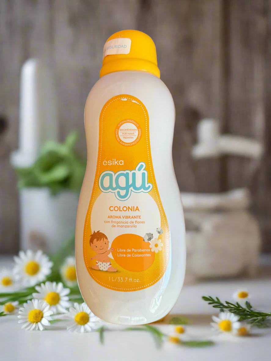 Agú manzanilla y algodon